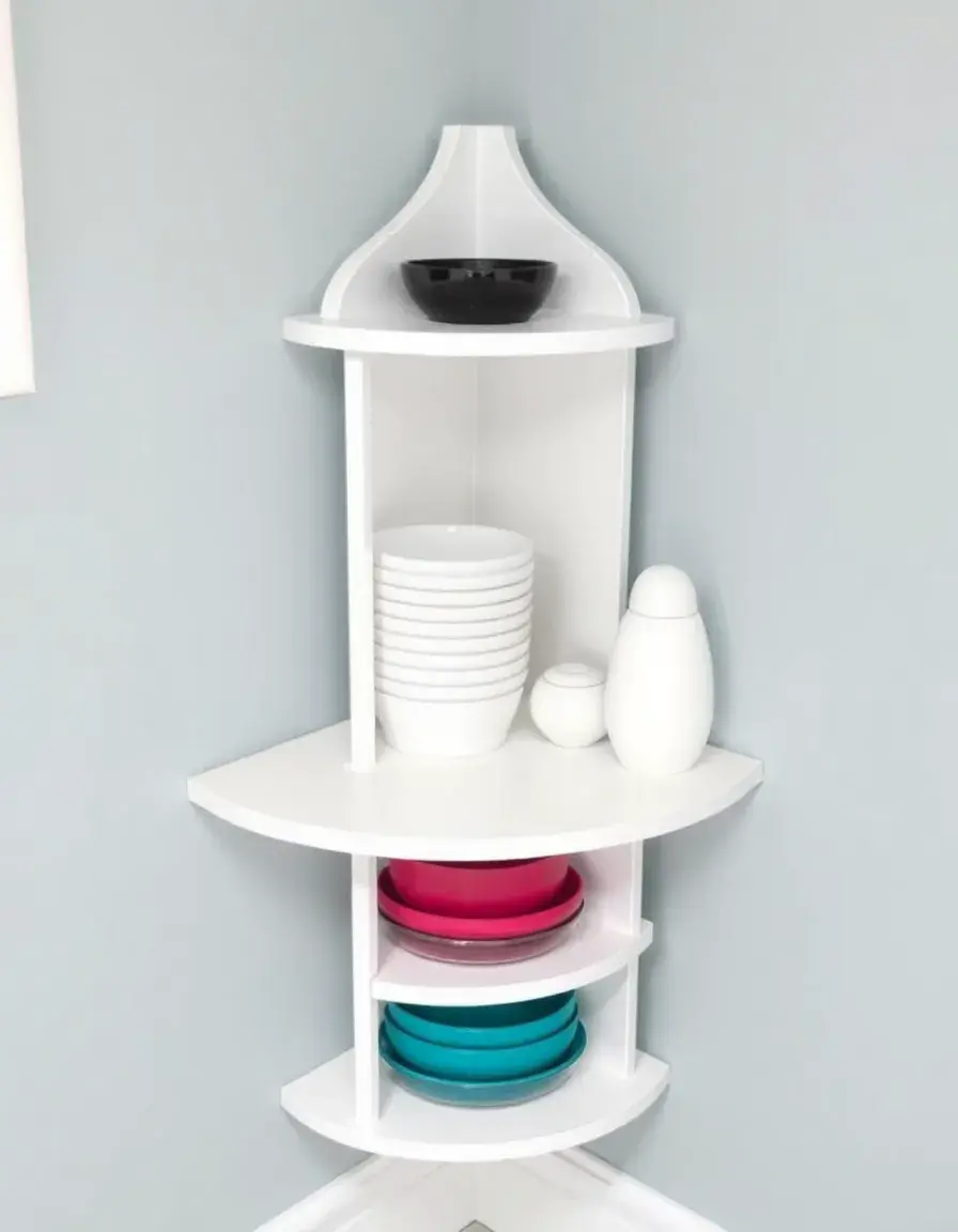 Corner Shelf Lazy Susan pour meuble d'angle cuisine