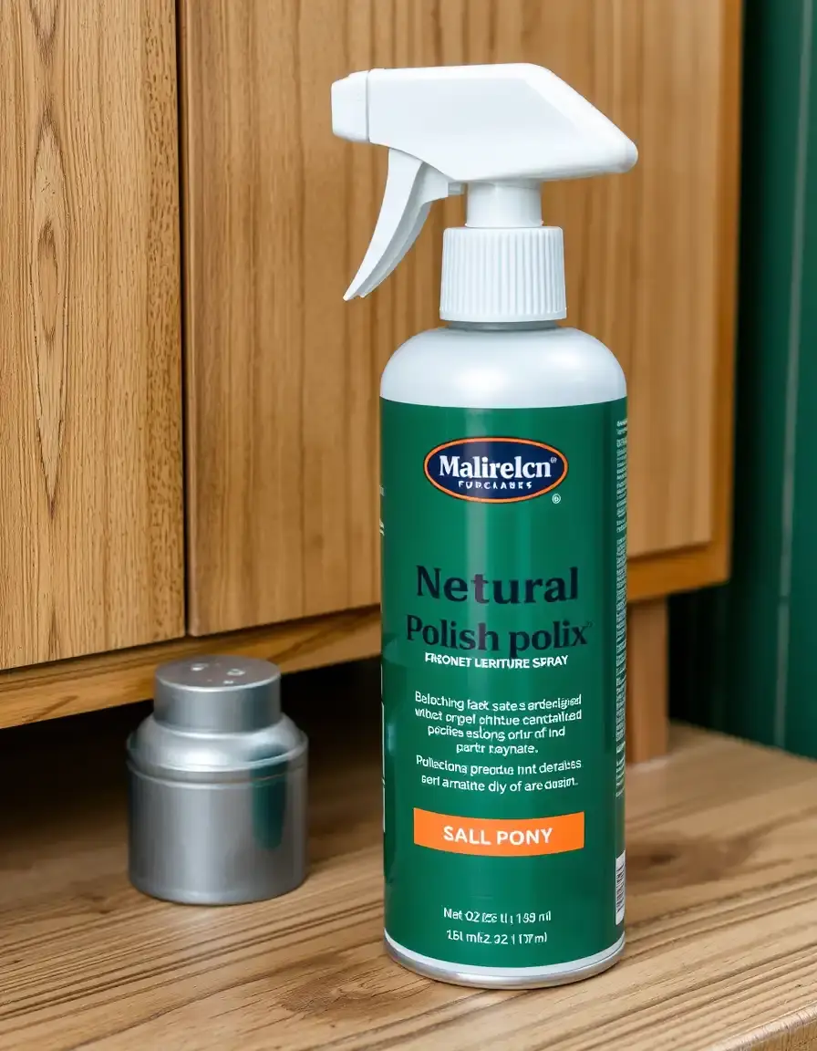Spray nettoyant naturel pour meubles cuisine en bois