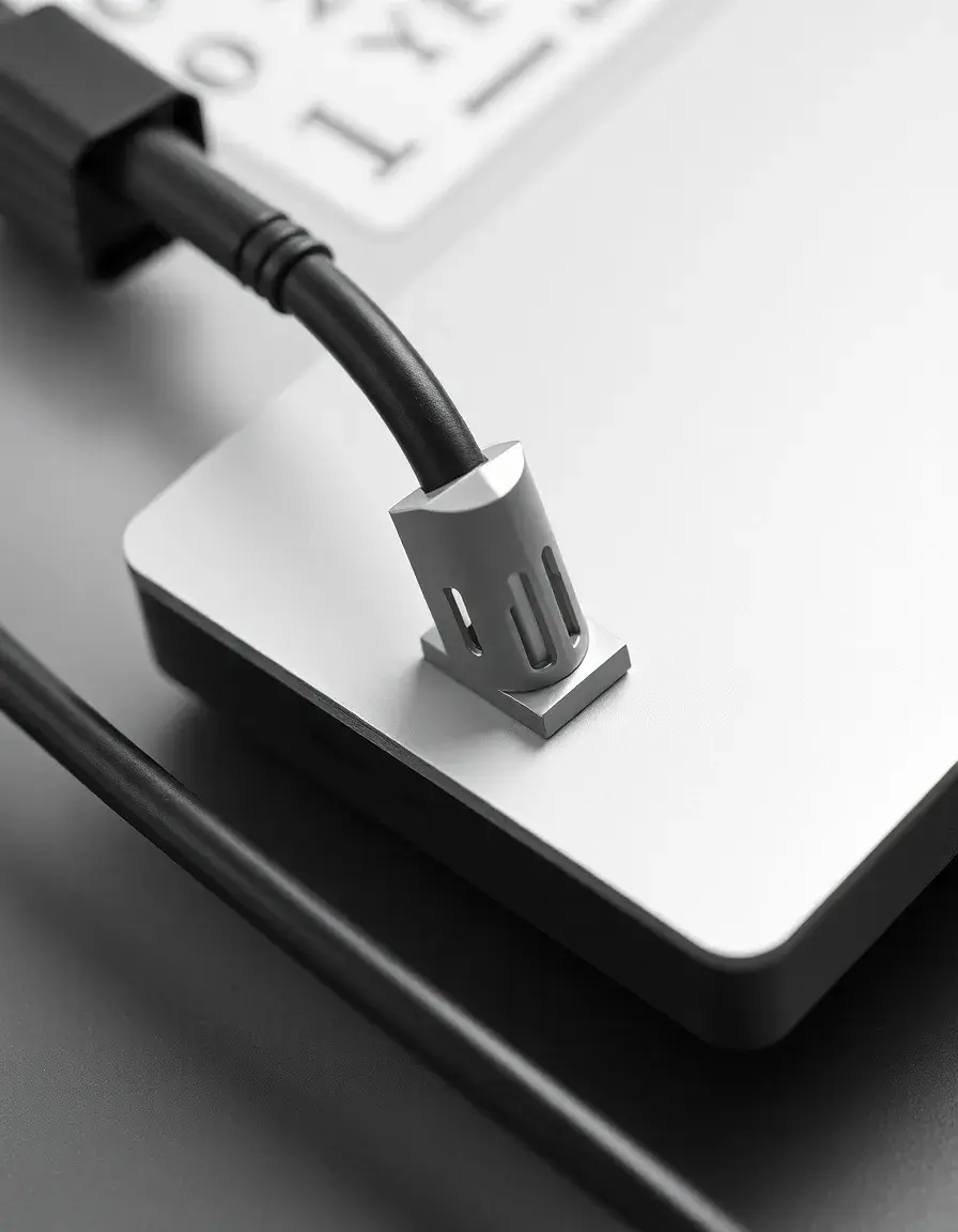 Clips adhésifs pour gestion des câbles électroménager cuisine