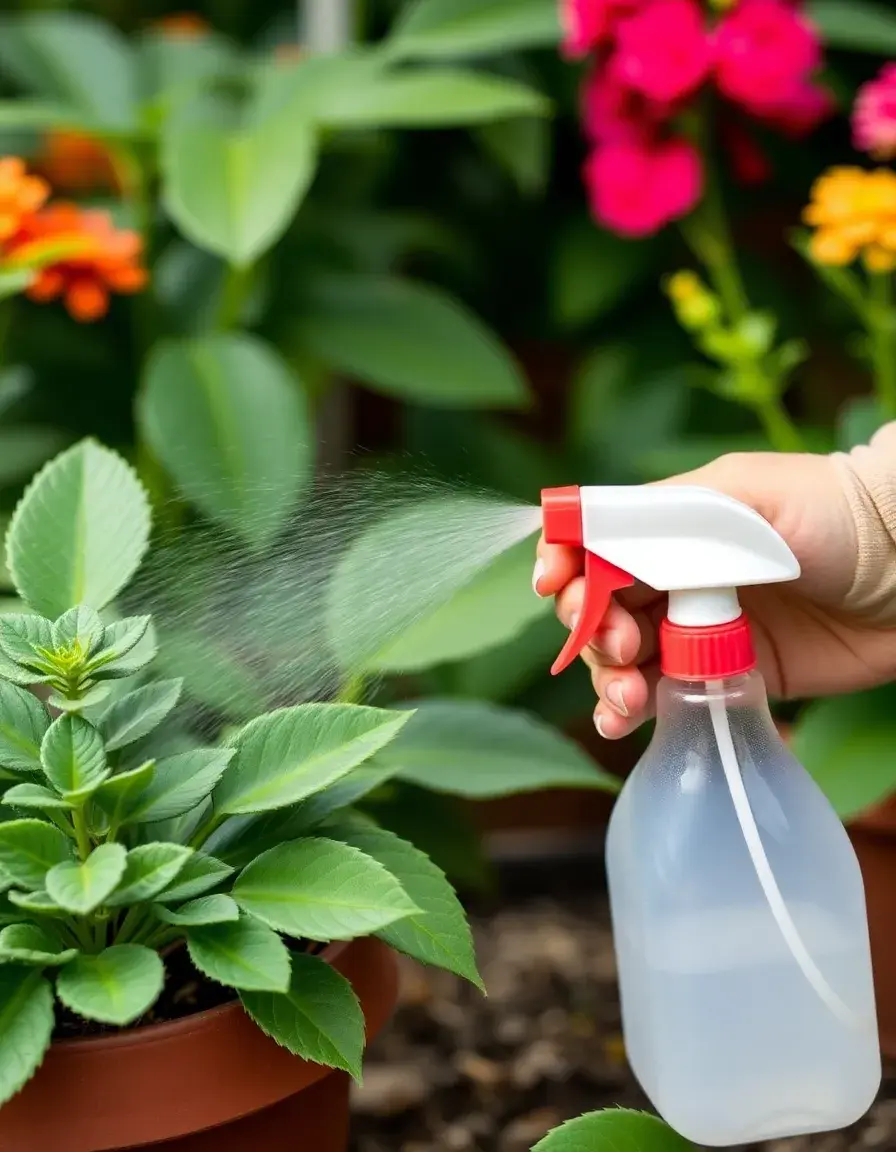 Spray répulsif naturel pour plantes d'intérieur et moucheron cuisine