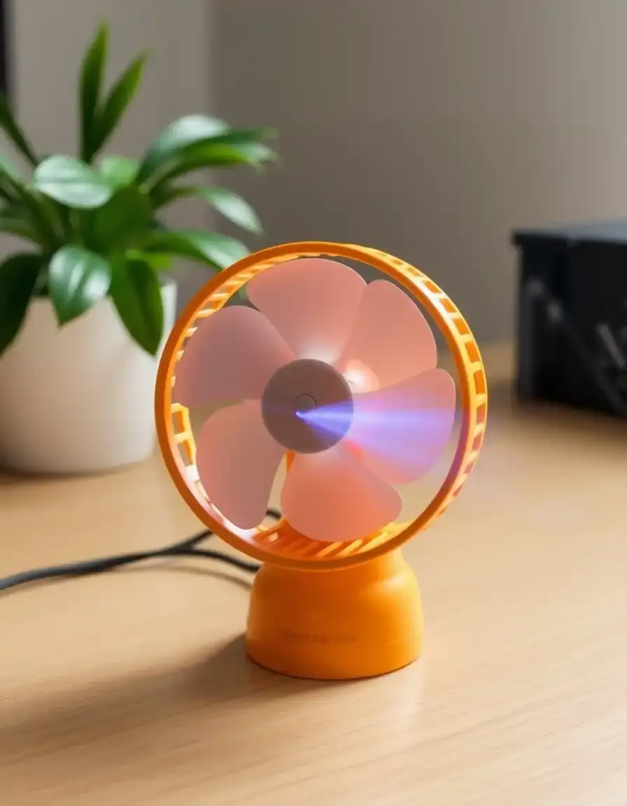 Petit ventilateur USB compact pour cuisine