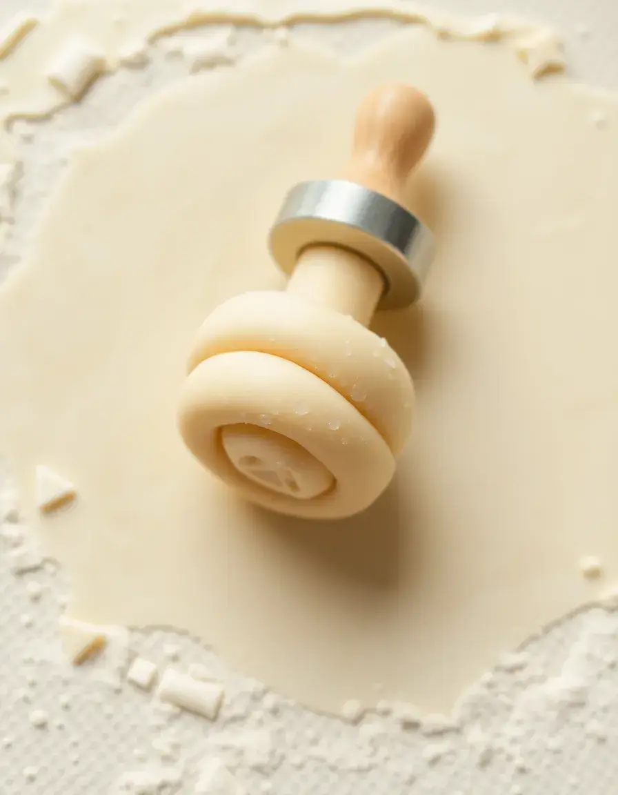 Petit rouleau à pâtisserie ergonomique