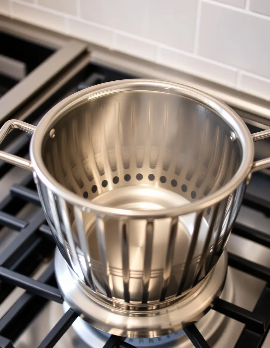 Panier vapeur en acier inoxydable pour cuisson saine au robot