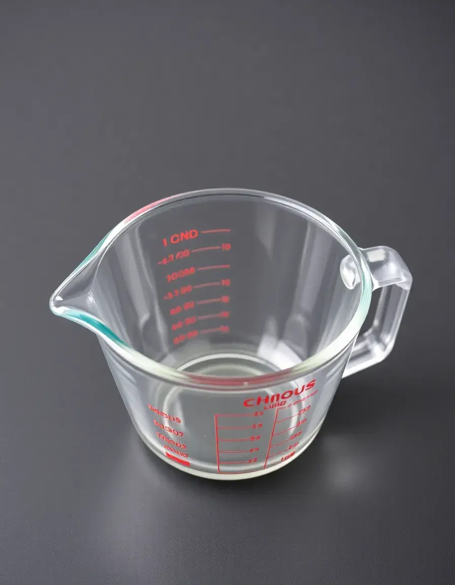 Gobelet doseur transparent pour couvercle de robot