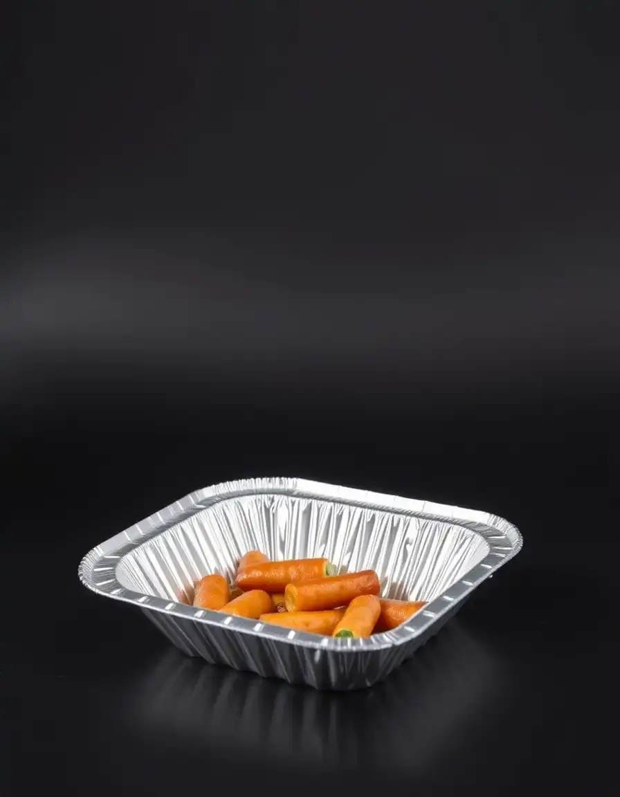 Plateaux en aluminium jetables pour gril