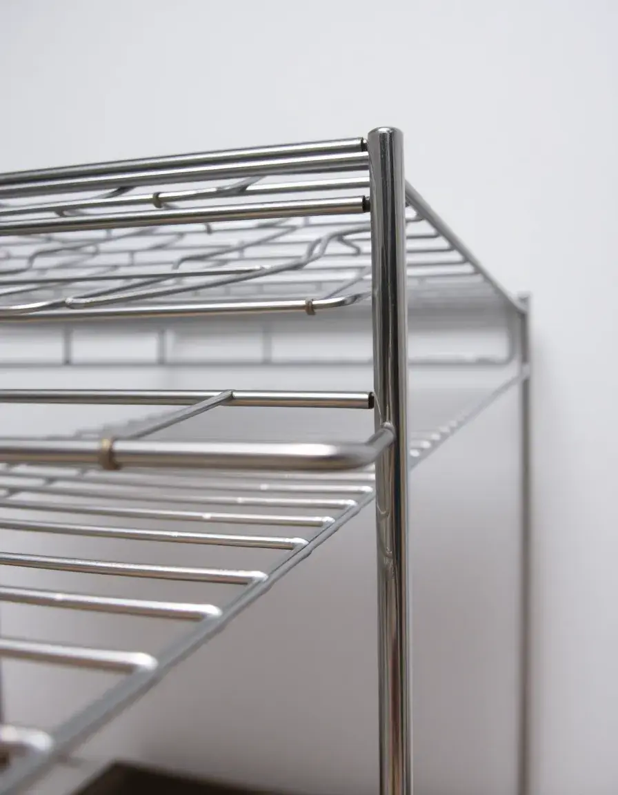 Grille de refroidissement surélevée en métal