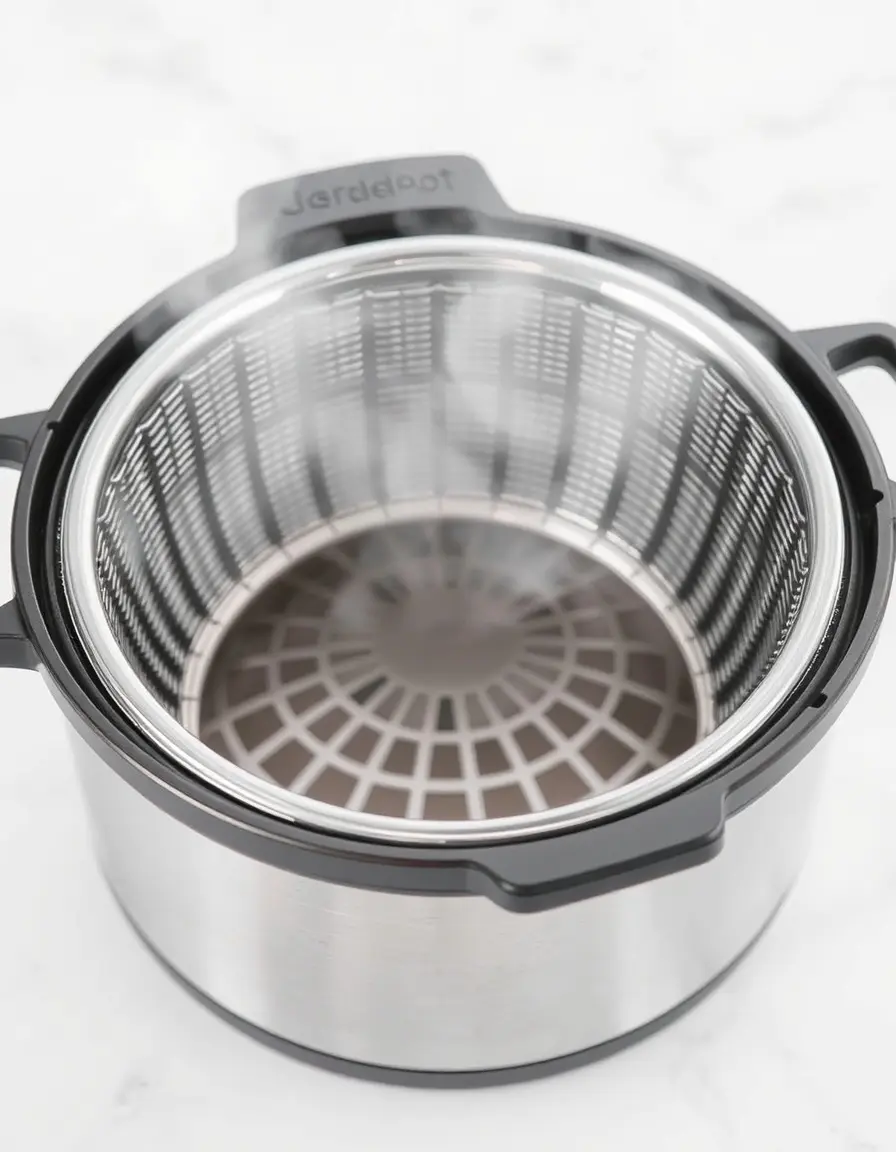Panier vapeur en inox pour autocuiseur