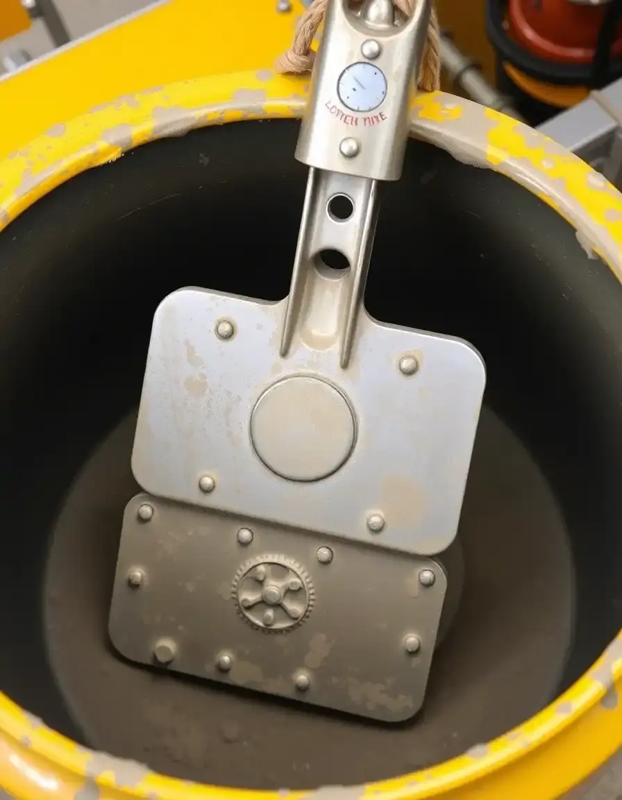 Malaxeur métallique adaptable sur perceuse pour mélange homogène