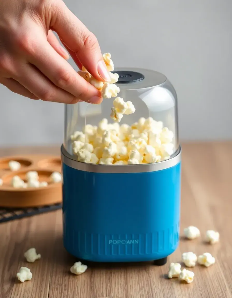 Mini machine à popcorn rétro pour soirée cinéma